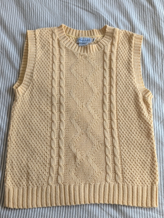 Chesterfield Sweaters - Chesterfield For Her Buttercup Yellow Sweater Vest